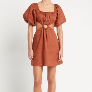 Faithfull the Brand Almero Cutout Mini Dress